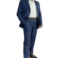 کت شلوار و ساعت هوشمند