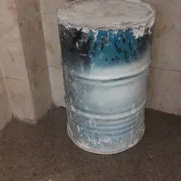 بشکه سالم جهت کار بنایی یا نقاشی و ساختمانی