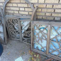 سه عددپنجره قجار یا پهلوی تقریبا سالم|کلکسیون اشیاء عتیقه|زنجان, |دیوار