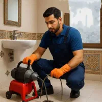 لوله بازکنی وسرویس لوله  فشارآب گرم(پمپ هوا وفنر)