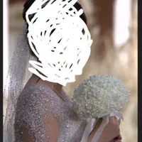 لباس عروس زیبا وبراق|لباس|بم, |دیوار