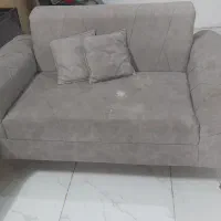 مبلمان ۷نفره رنگ طوسی ذغالی|مبلمان خانگی و میز عسلی|مشهد, سید رضی|دیوار