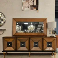 کنسول اینه سلطنتی/ اینه و کنسول A+/ چوب بلوط|بوفه، ویترین، کنسول|تهران, شهید رجایی|دیوار