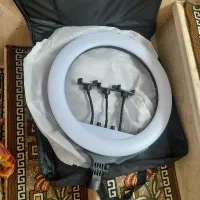 رینگ لایت سایز ۱۸کاملا نو