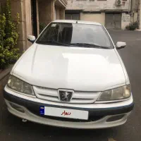 پژوپارس سال مدل۹۲،سفید،بیرنگ
