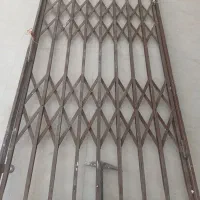 درب آکاردئون تمیز،محکم و ضد سرقت|مصالح و تجهیزات ساختمان|هشتگرد, فاز ۱ مهستان|دیوار