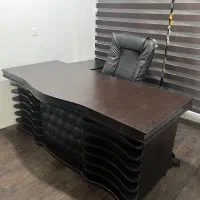 میز مدیریت و صندلی انتظار اداری ( نو )
