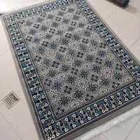 گلیم کد ستاره طوسی نقره‌ای سرمه‌ای|گلیم، جاجیم، گبه|مشهد, توس (بلوار توس)|دیوار
