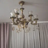 لوستر ۳ شاخه در حد نو نو|لوستر و چراغ آویز|اصفهان, ملک|دیوار