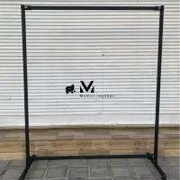 آویز لباس شلف رگال پروفیلی رنگ کوره ای کد ۱۳