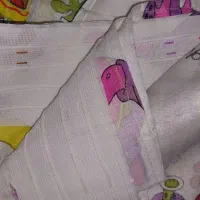 پرده حریر کاملا نو