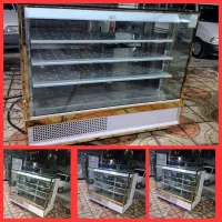 ۴عدد یخچال مکعبی  شیرینی قنادی ست درحدنو