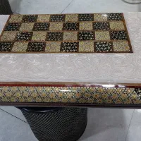 تخته نرد خاتم کاری|کلکسیون و سرگرمی|شیراز, شیخ علی چوپان|دیوار