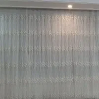 پرده توری با زیر پرده