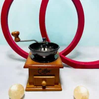 آسیاب قهوه چوبی تیغه سرامیک خردکن قهوه اسپرسو