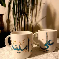 تزیین لیوان با طرح‌های خاص