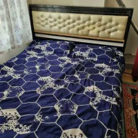 تخت خواب ۲ نفره و میز تحریر|تخت و سرویس خواب|محمدیه-قزوین, |دیوار