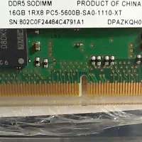 رم لپ‌تاپ DDR5 5600 ظرفیت 16GB در حد نو|قطعات و لوازم جانبی رایانه|مریوان, |دیوار