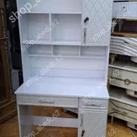 میز تحریر کتابخونه دار وکیوم مدل الماس