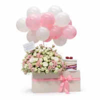 سفارش باکس گل تولد ارسال فوری