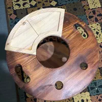 جا قلیانی چوبی ،کار دست|کلکسیون و سرگرمی|بندرعباس, |دیوار