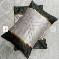 انواع روبالشی مخمل نواردار جفتی400