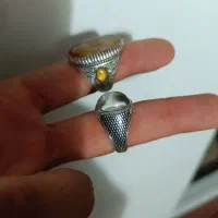 انگشتر عقیق کهنه قدیمی