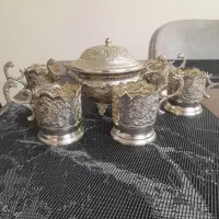 گالش و قندان قلم زنی