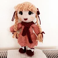 عروسک قلاب بافی آلاء