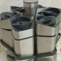 استند جاادویه چرخشی استیل ۶تایی|ظروف پخت‌وپز|تهران, گمرک|دیوار