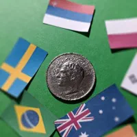 سکه های آنتیک انگلستان|کلکسیون سکه، تمبر، اسکناس|اسلام‌شهر, سیمرغ|دیوار
