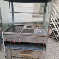 ۳عددفر ساندویچی فر پیتزا تاپینگ بن ماری فر دیزی