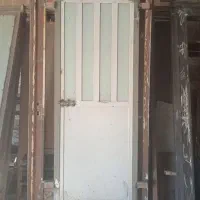 درب حیاط 3لنگه و درب انبار و پنجره|مصالح و تجهیزات ساختمان|آبادان, |دیوار