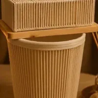 لاندری جا دستمالی سبد زباله. رافیا و  کنف|صنایع دستی و سایر لوازم تزئینی|کرج, گلشهر|دیوار