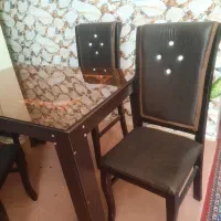 میز غذا خوری ۴ نفره|میز و صندلی غذاخوری|رامشیر, |دیوار