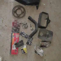 وسایل موتور هوندا ۱۲۵|قطعات یدکی و لوازم جانبی|سبزوار, قصبه غربی|دیوار