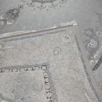 ۵تخته۱۲ متری ۱۲۰۰ شانه ضخیم نقره ای|فرش|نسیمشهر, |دیوار