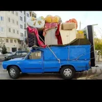 باربری حمل اثاثیه منزل نیسان خاور  و کارگر حرفه ای