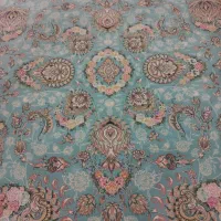 جفت فرش ۹ متری ۱۵۰۰ شانه مشهد اصل طرح افشان|فرش|مشهد, شهرک لشکر (شهرک غرب)|دیوار