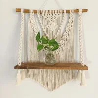 شلف مکرومه|صنایع دستی و سایر لوازم تزئینی|محمدیه-قزوین, |دیوار