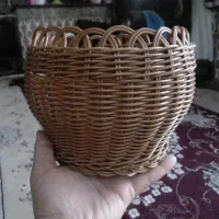 سلام سبد نان ومیوه وخمره گردو
