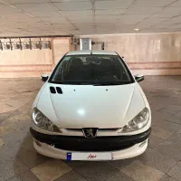 206 تیپ ۲ سفید مدل ۹۵ کم کارکرد ۱۳۶۰۰۰ تا