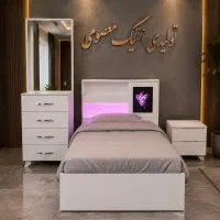 تختخواب پروانه صورتی