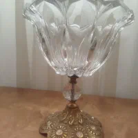ظرف میوه خوری پذیرایی پایه برنز