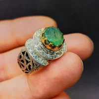 زمرد زامبیا طبیعی حراجی