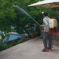 سمپاشی وباغبانی بادستگاههای مجهزی درتمام تهران