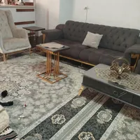 مبل ۸ نفره چستر باجلومبلی عسلی|مبلمان خانگی و میز عسلی|گلستان (تهران), |دیوار