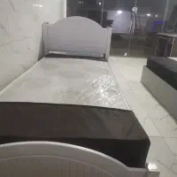 تخت خواب تک نفره مدل کاج|تشک تختخواب|تهران, شهرک شریفی|دیوار