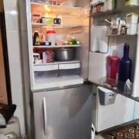 یخچال فرزر بدون برفک الکترو استیل|یخچال و فریزر|قائن, |دیوار
