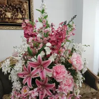 گلدان شیک وسالم همراه بیش از ۲۰شاخه گل مصنوعی زیبا|گل مصنوعی|تهران, ائمه اطهار|دیوار